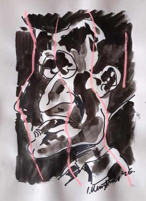 men with cigarette