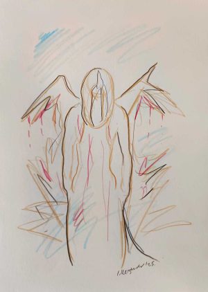 angel with broken wings